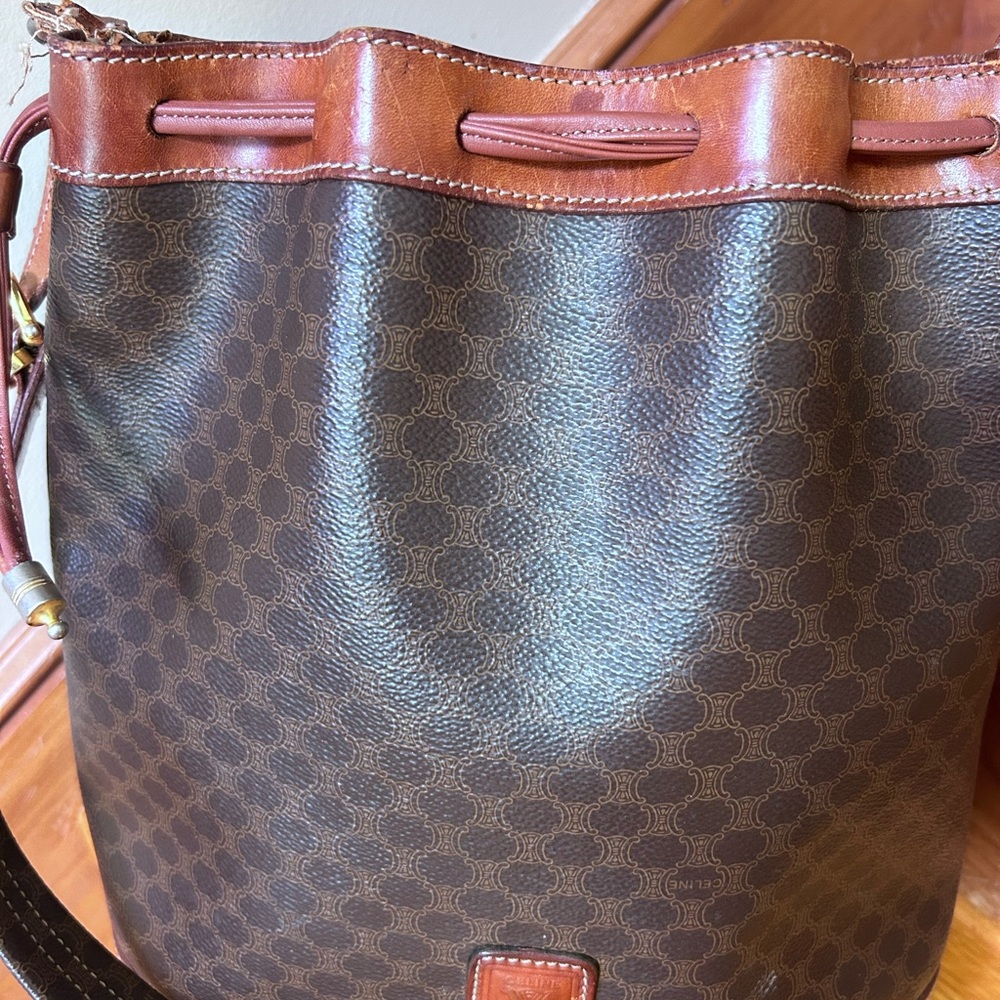 Project Celine Brown Monogram Bucket Bag - Picture 9 of 13